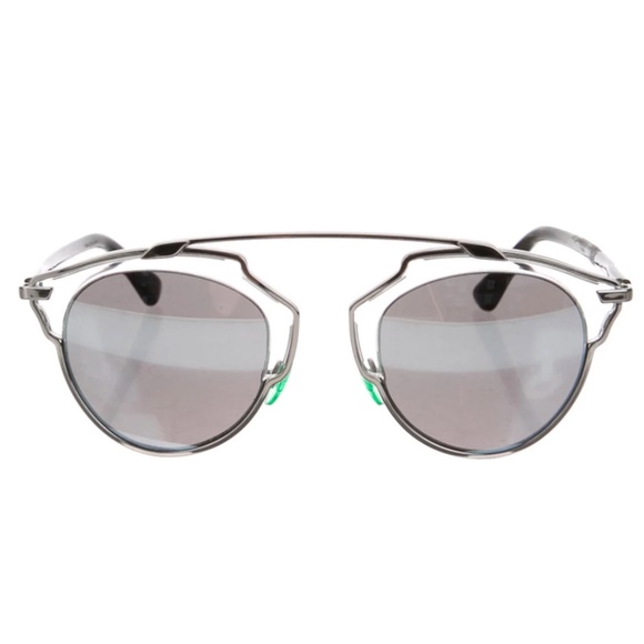 Christian Dior So Real Aviator Sunglasses